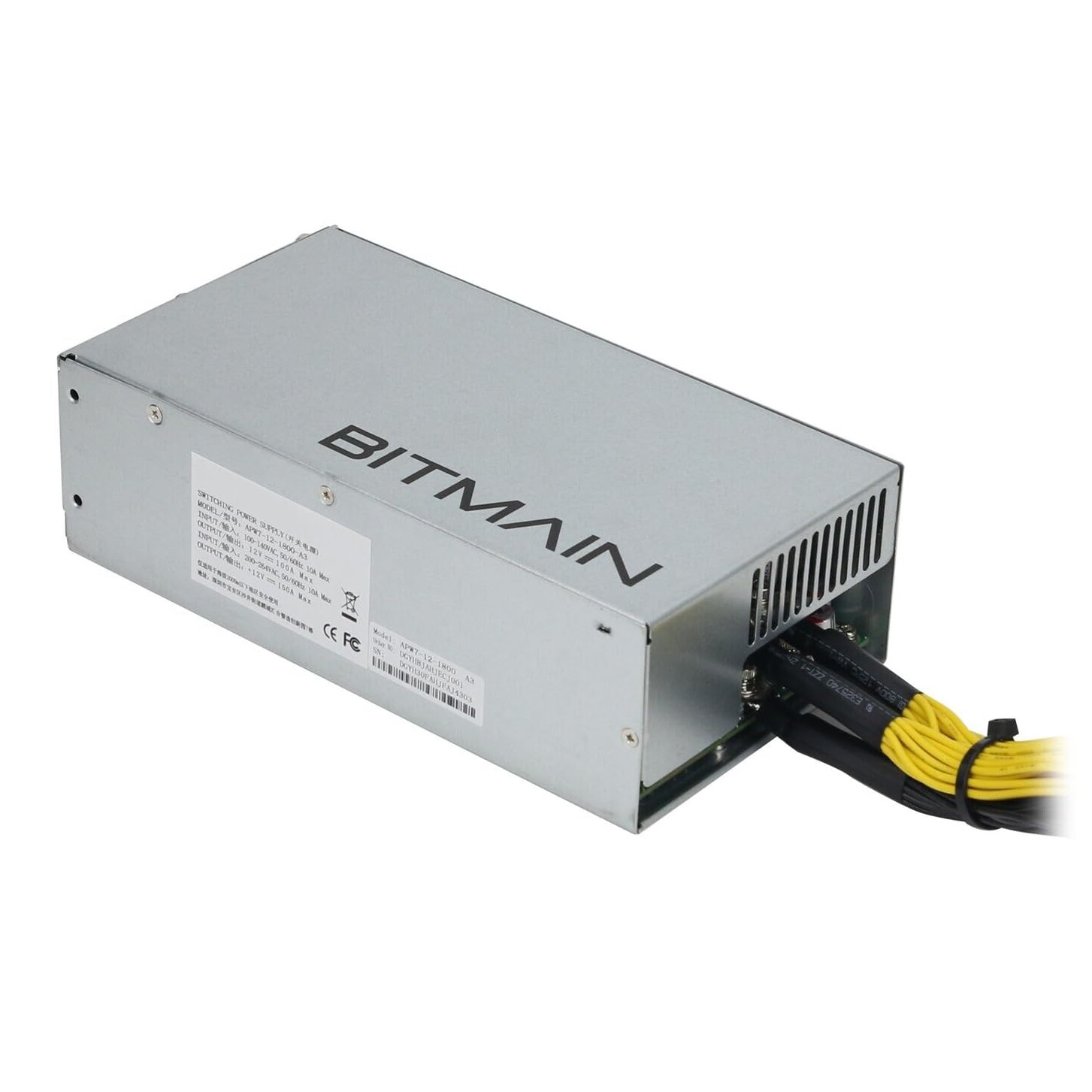 Amazon | Bitmain Antminer APW7 PSU 1800w 110v 220v 電源 6ピン